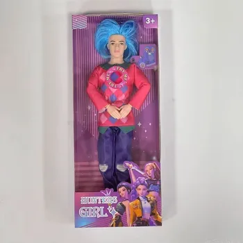 Panenka KPop Demon Hunters (Lovkyně démonů) KPop Demon Hunters - zpívající panenky (Saja Boys) Varianta: B