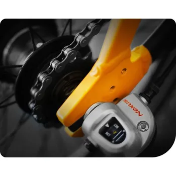 Elektrokolo Skládací elektrokolo ANTIK SmartCity e-kolo PLUS, žlutý