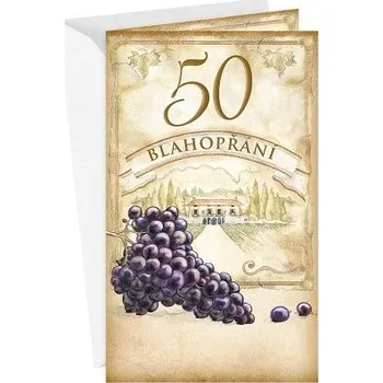 ARGUS Přání k narozeninám 50 15-6416c50