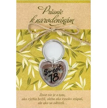 ARGUS Blahopřání s klíčenkou 23220007