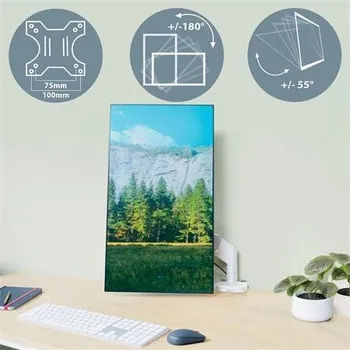 Počítač Leitz Držák na monitor Ergo, světle šedá, 1 rameno, LEITZ 64890085 593453