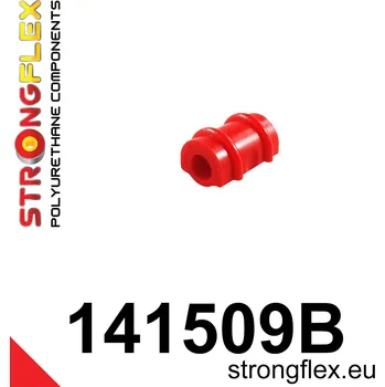 Silentblok nápravy 141509B: Strongflex Silentblok předního stabilizátoru 21mm GTI Black