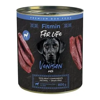 Krmivo pro psa Fitmin For Life dog konz. Zvěřinová 800g