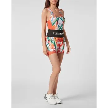 Pánské kraťasy Plein Sport Šortky 3307 Bílá Active Fit XXL