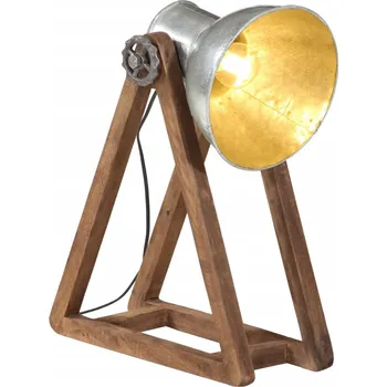 Stojací lampa Stolní lampa 25 W vintage stříbrná 30 x 17 x 40 cm E27 - 8721012159518
