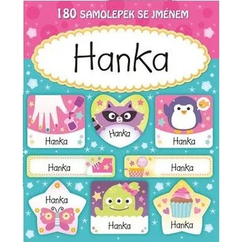 samolepka ARGUS Veselé nálepky samolepky se jménem Hanka 11140142