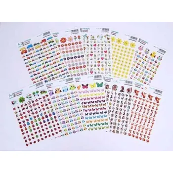 samolepka Samolepky kreslené obrázky MIX