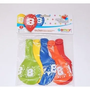 Balónek Balónek naf. P5GS110 8 s číslem 8/5ks