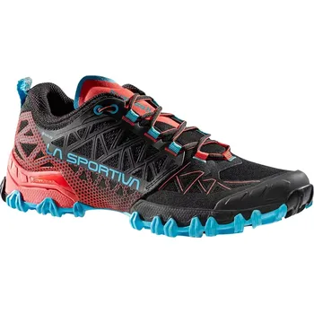 Dámská běžecká obuv Dámské boty La Sportiva Bushido II GTX Black/Hibiscus 37,5 EU