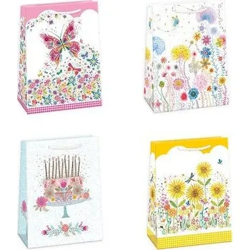 Dárková taška ARGUS Dárková papírová taška T8 (29 x 38 cm) mix 12 ks 07850007