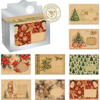 Obálka ARGUS Obálka B6 NATUR s potiskem BOX 1082V005