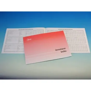 Kniha inventární A4, 12l /OP1012/