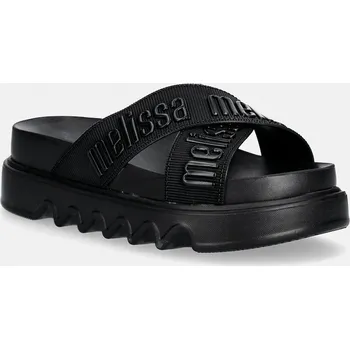 Dámské pantofle Pantofle Melissa MELISSA CROSS M LOVER PLATFORM AD M.37368.BN653 černá 99X, EUR 38