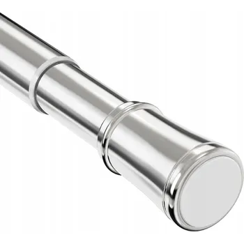 Garnýž Garnýž jednoduchá kovová nastavitelná teleskopická 65-90cm, stříbrná barva