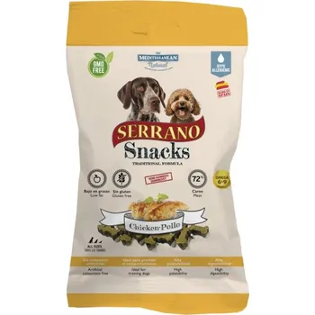 Krmivo pro psa Serrano Snack Dog Chicken 100 g