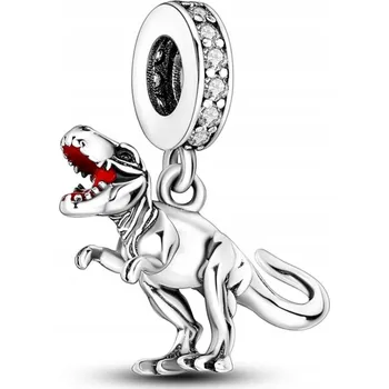 Přívěsek Přívěsek STŘÍBRO 925 Charms Korálek Dinosaurus Tyranosaurus