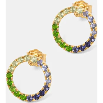 Módní doplněk Pozlacené stříbrné náušnice Tous 1004564700 zlatá GLD, vel. ONE SIZE