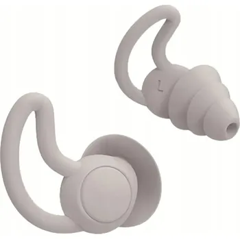 Špunt do uší SILIKONOVÉ ŠPUNTY DO UŠÍ PRO SPANÍ CESTOVÁNÍ RELAXACI VLOŽKY POUZDRO