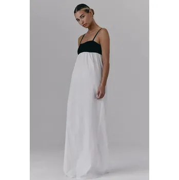 Dámské šaty Šaty MUUV. DIJOU sukienka.dluga.DIJOU bílá 00A, vel. M