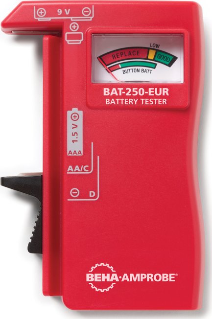 BAT-250-EUR - Tester baterií