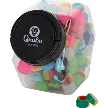 Dóza na potraviny Qnubu Silicone Rosin 2 ml, silikonové pouzdro BOX 130 KS