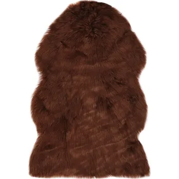 Koberec Koberec 60 x 90 cm umělá ovčí kůže hnědý - 8719883683416