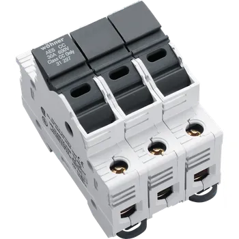 Autopojistky AMBUS CC, 3-pól - Držák válcových pojistek