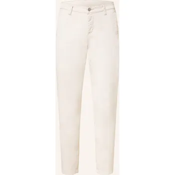 Dámské kalhoty Mac Dámské 7/8 Chino Kalhoty Turn Up, béžová, 38