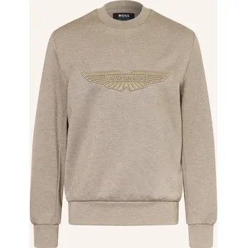 Pánské oblečení Boss Pánská Mikina Soleri, černošedá, XL