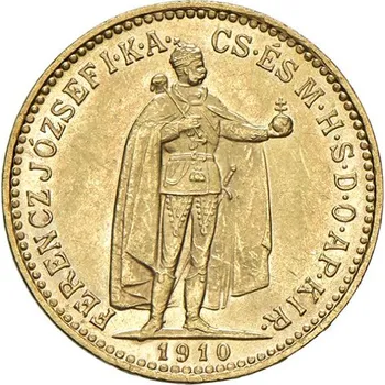 Zlatá mince 10 Korona Františka Josefa I.Uherská ražba1904 | 3,38 g