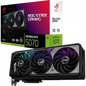 Grafická karta Grafická karta ASUS ROG GeForce RTX 5070 Strix OC 12 GB GDDR7