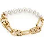 Liu Jo Pozlacený náramek se syntetickými perlami Fashion LJ2234 + 2 měsíce na vrácení zboží