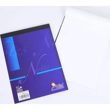 Blok Blok poznámkový A5 čistý šitý 50l /15050/4b/ SCP