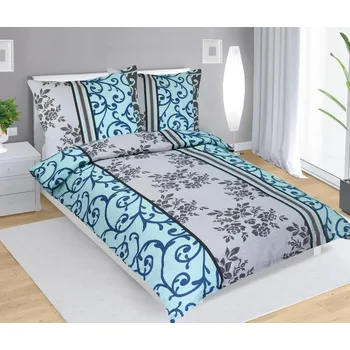 Povlečení Povlečení krepové - tyrkysový orient 140x200,70x90 cm