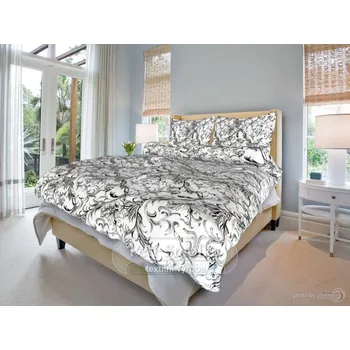 Povlečení Bavlněné ložní povlečení - Zuzana bílá 140x200, 70x90 cm