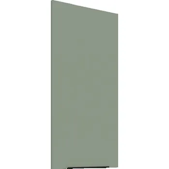 Kuchyňská skříňka Vysoká horní skříňka LUNARA - šířka 45 cm, zelená / bílá