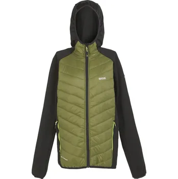 REGATTA Pánská turistická bunda ZELENÁ|ČERNÁ