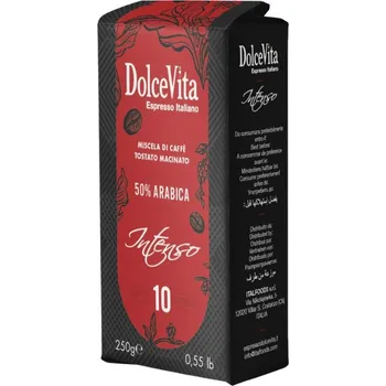 Káva Dolce Vita Italfoods Dolce Vita Intenso mletá káva 250g