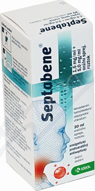 Septabene 1.5mg/ml+5mg/ml orm.spr.sol.30ml