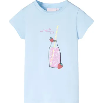 Chlapecké tričko Dětské tričko bledě modré 116 - 8721012008427