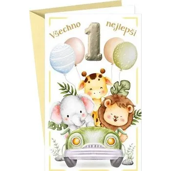 ARGUS Dětské blahopřání k 1. narozeninám 17-6044c1