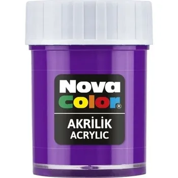 Výtvarná barva Barva akrylová 30ml fialová NC-177