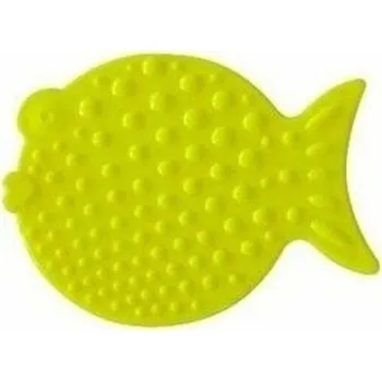 Mýdlenka mýdlenka RYBA 13x10,5x0,8cm, čirá, pružný plast