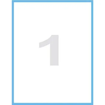 Speciální papír Print etikety 210 x 297 mm, 100 listů
