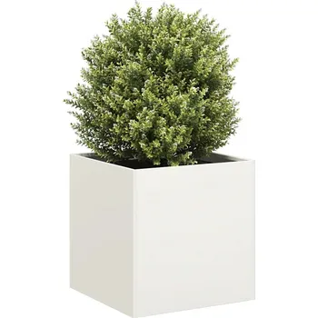 Truhlík Truhlík bílý 40x40x40 cm ocel válcovaná za studena - 8721158675453