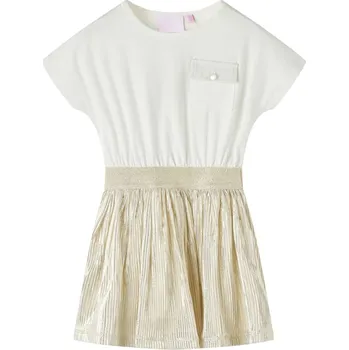 Chlapecké tričko Dětské šaty s krátkým rukávem ecru 116 - 8721012128651