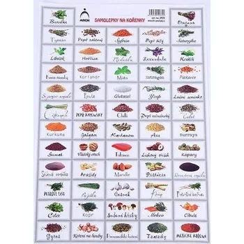 samolepka Samolepky na kořenky s obrázky 2 /932/