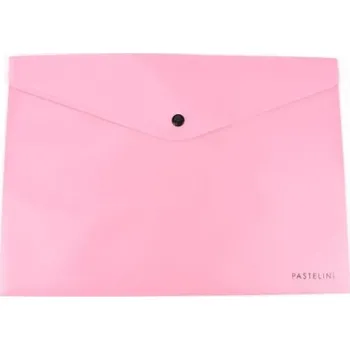 Spisový obal s drukem A4 Pastelini, růžový