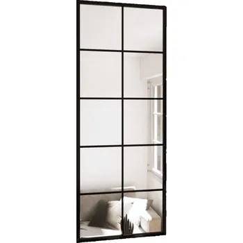 Zrcadlo Nástěnná zrcadla 2 ks černá 100 x 40 cm kov - 8720845915315