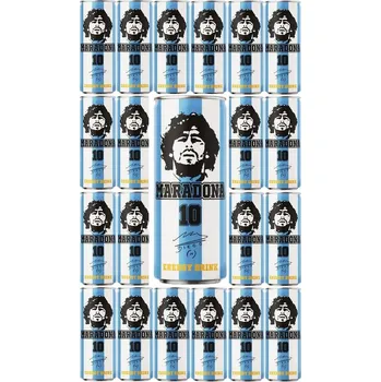 Energetický nápoj Energetický nápoj Maradona Energy Drink Zero Sugar 250 ml Vitamizu